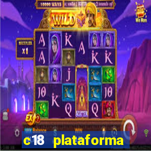 c18 plataforma login entrar